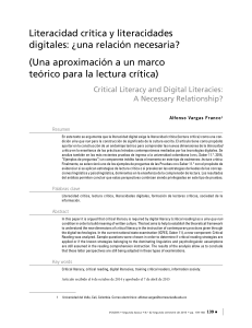literacidad crítica y literacidad digital