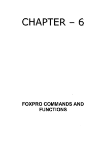 foxpro-book-13 chapter 6