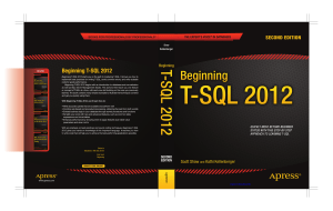 Beginning T-SQL 2012, 2nd Edition