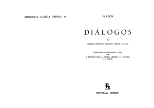 2. Platon - Dialogos II Gredos