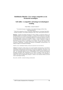 Habilidades Blandas en Formación Tecnológica: Ventaja Competitiva