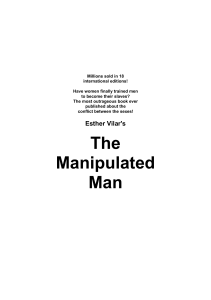 Vilar, Esther - the manipulated man