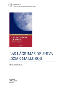 Mª Jesús Callejas-LAS LÁGRIMAS DE SHIVA 2015