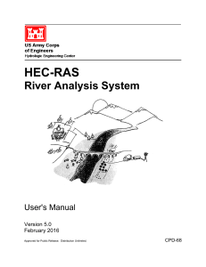 HEC-RAS 5.0 Users Manual