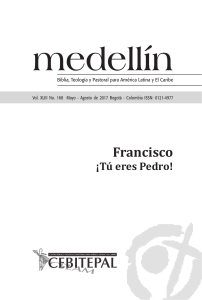 Revista Medellín 168 Francisco Tú eres Pedro