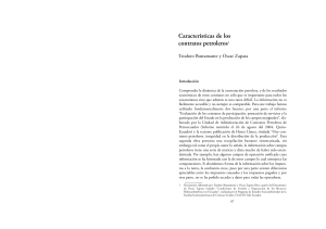 5. Capítulo 3 Características de los contratos petroleros. Teodoro Bustamante y Oscar Zapata