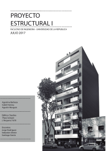 Memoria Proyecto Estructural 1