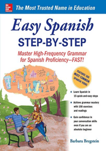 Read Easy Spanish Step-By-Step: Master High-frequency Grammar for Spanish Proficiency - Fast! Free acces