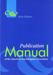 full download Publication Manual of the American Psychological Association, 6th Edition Pdf books