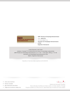 Constructivismo de Latour vs. Constructivismo Psicol&oacute;gico