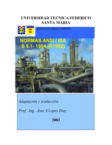 ANSI ISA - Español Incompleto