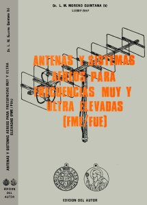 Antenas y sistemas aéreos para VHF-UHF - Lucio Moreno Quintana (1978)