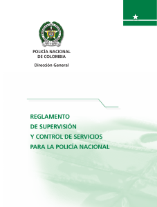 03514 Reglamento de supervisión y control de servicios para la Policía Nacional