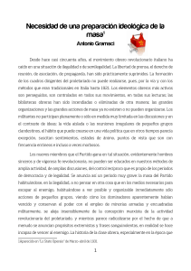 09. [Ap 9.] - Antonio Gramsci - Necesidad de una preparación ideológica de la masa