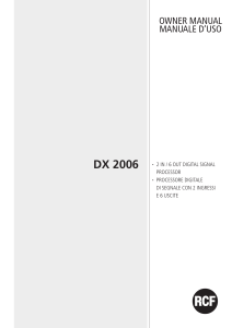 10307265-USER MANUAL-DX 2006