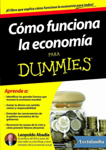 Como funciona la economia para dummies - Leopoldo Abadia