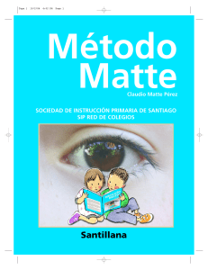 Libro. Metodo Matte