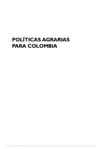ILSA 2004 Politicas agrarias para Colombia