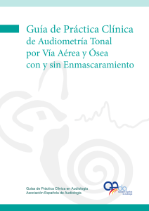 Guia de practica clinica de Audiometria tonal