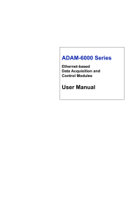 ADAM-6000 Series Manual V4
