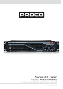 manual proco pax400