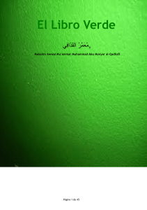 El libro verde de Gadafi
