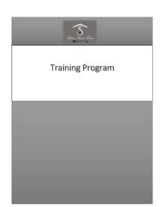 1-Training Program Cover 