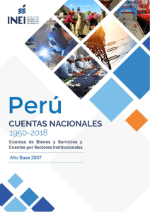 Cuentas Nacionales Perú