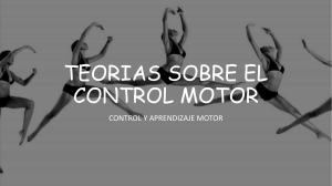 TEORIAS SOBRE EL CONTROL MOTOR