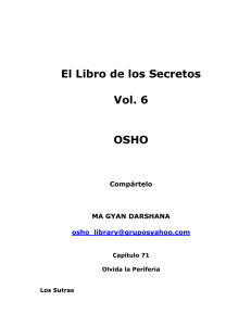 El Libro de los Secretos, Vol. 6 - Osho: Relajación y Meditación