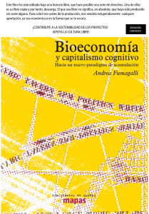 Andrea Fumagalli Bioeconomia y capitalismo cognitivo