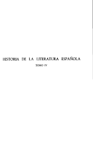 Historia de la literatura española IV Romanticismo - Alborg