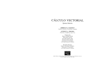 Cálculo Vectorial - Marsden
