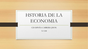 HSTORIA DE LA ECONOMIA