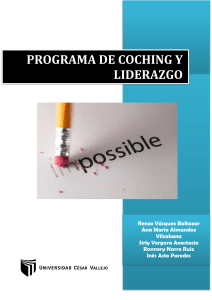 Programa de Coaching y Liderazgo (Grupo Innova)