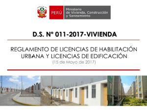 REGLAMENTO D.S.N°011-2017-VIVIENDA