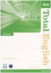 New Total English Starter - Workbook