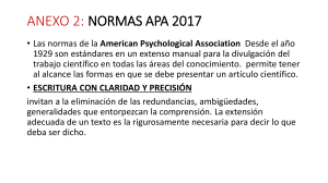 NORMAS APA 2017