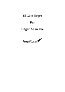 El gato negro - Edgar Allan Poe