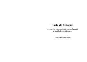 BASTA DE HISTORIAS - ANDRES OPPENHEIMER