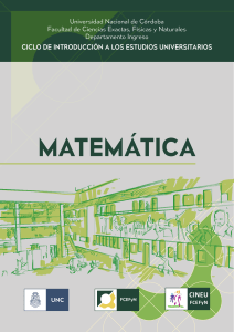 CINEU 2018 Matematica