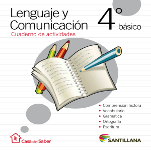 Lengua y comunicación 4to