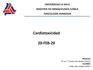 Cardiotoxicidad