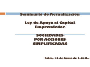 SOCIEDADES ANONIMAS SIMPIFICADAS - 14- 06 -18