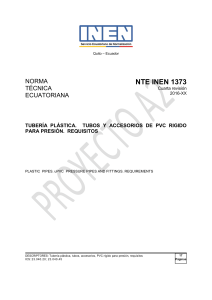 NTE INEN 1373 Cuarta revisión 2016-XX