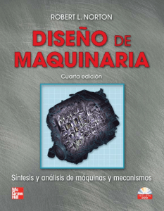DISEÑO DE ELEMENTOS DE MAQUINAS. NORTON 4 EDISION