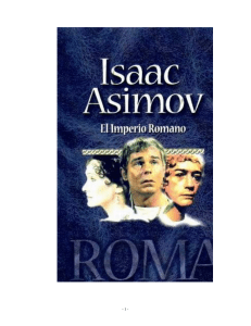 Asimov-Imperio-Romano