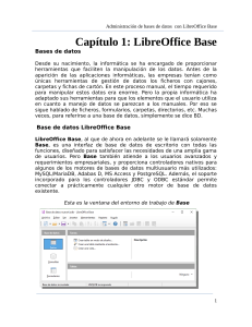 bases de datos  con software libre (Marco del Cid)