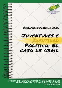 JUVENTUD E IDENTIDAD POLITICA, EL CASO DE ABRIL