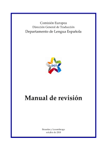 manual revision  de yraducciones al espanoles
